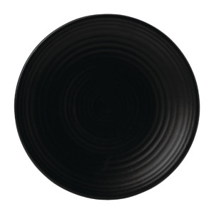 Dudson Evo Coupe Plates Jet 205mm (6 Pack)