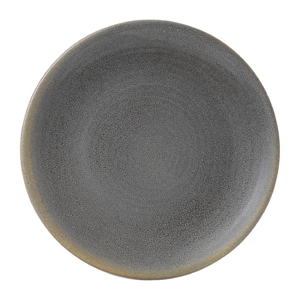 Dudson Evo Coupe Plates Granite 229mm (6 Pack)