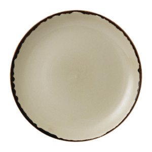 Dudson Harvest Round Coupe Plates Linen 217mm (12 Pack)