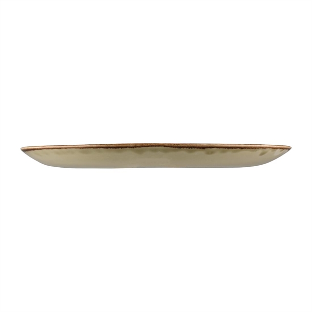 Dudson Harvest Round Coupe Plates Linen 260mm (12 Pack)