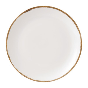 Dudson Harvest Round Coupe Plates Natural 260mm (12 Pack)