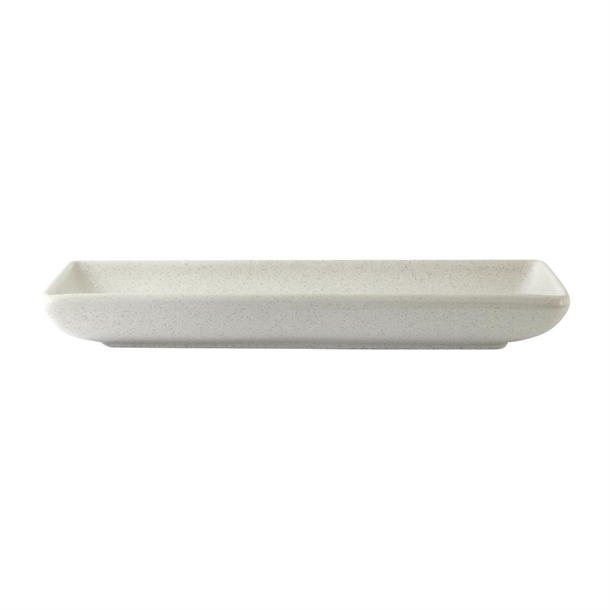 Zuma Matt White Sharing Platters 250 x 125mm (6 Pack)