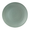 Zuma Mint Ribbed Coupe Plates 310mm (6 Pack)