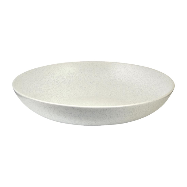 Zuma Matt White Sharing Bowls 240mm (12 Pack) - B2B