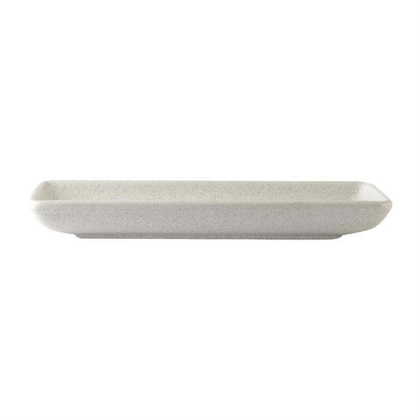 Zuma Matt White Sharing Platters 220 x 100mm (6 Pack)