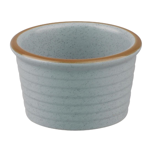 Zuma Bluestone Ribbed Ramekins 85 x 50mm (6 Pack)