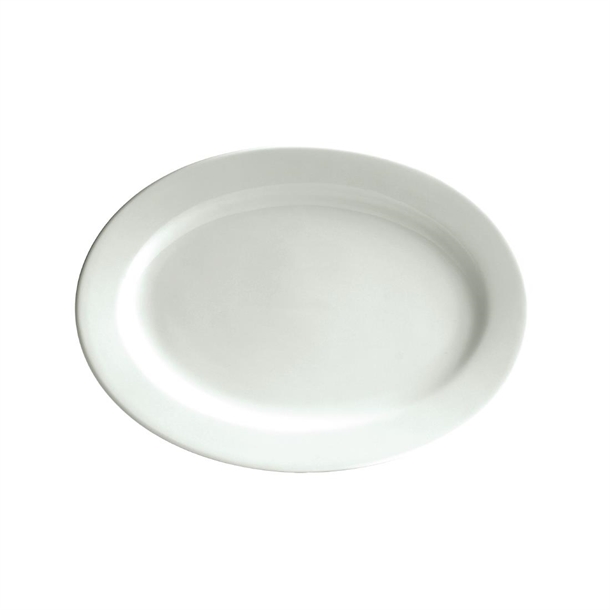 Australian Fine China Bistro Oval Plates 235mm