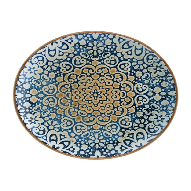 Bonna Alhambra Oval Coupe Platters 250 x 190mm (12 Pack)
