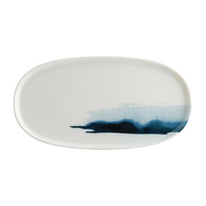 Bonna Blue Wave Hygge Oval Platter 300x160x17mm (6 Pack)