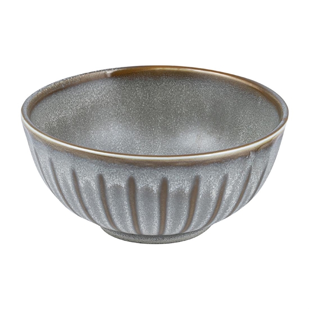 Moda Porcelain Chic Scalloped Round Bowl 180mm - 1000ml (4 Pack)