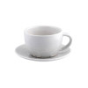 Moda Porcelain Willow Saucer for Coffee/Tea Cup 145mm (6 Pack)