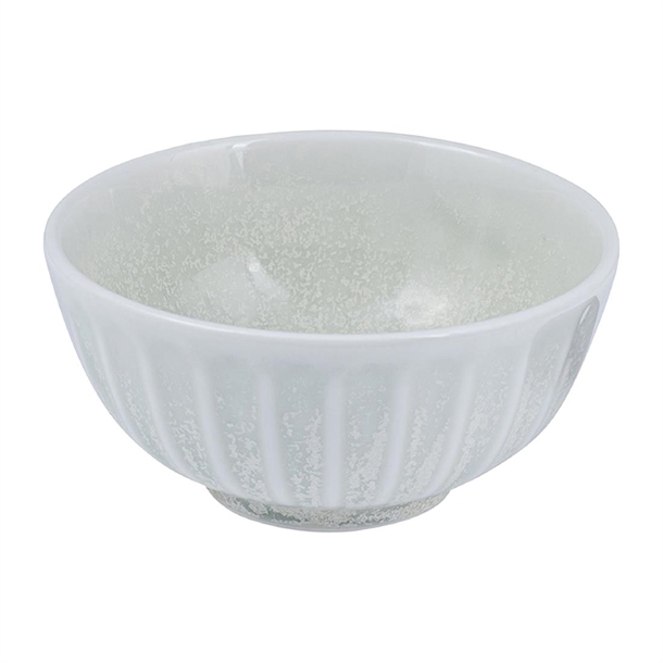 Moda Porcelain Willow Scalloped Round Bowl 140mm - 490ml (6 Pack)
