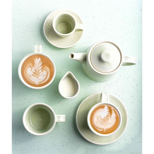Moda Porcelain Lush Saucer for Coffee/Tea Cup 145mm (12 Pack)