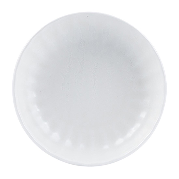 Moda Porcelain Snow Scalloped Bowl 155mm - 375ml (6 Pack)