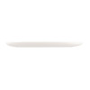 Moda Porcelain Snow Oval Coupe Plate - 405x240mm (3 Pack)