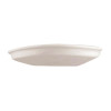 Moda Porcelain Snow Organic Bowl/Plate - 225x205mm (6 Pack)