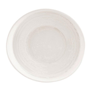 Moda Porcelain Snow Organic Bowl/Plate - 250x235mm (4 Pack)