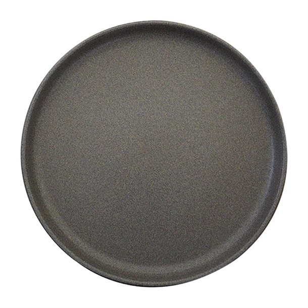 Eclipse Uno Round Plates Dark Grey 220mm (6 Pack)