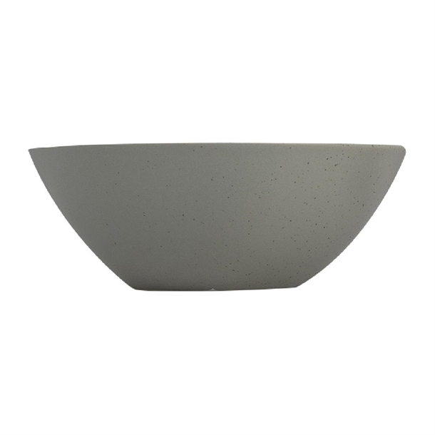 Luzerne Dune Ash Round Bowl 160mm (6 Pack)