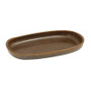 Rakstone Ease Oval Deep Plates Rust 230mm (12 Pack)