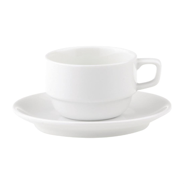 Royal Porcelain Chelsea Espresso Cup Saucers 120mm (12 Pack)