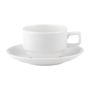 Royal Porcelain Chelsea Stackable Coffee Cups Stackable 200ml (48 Pack)