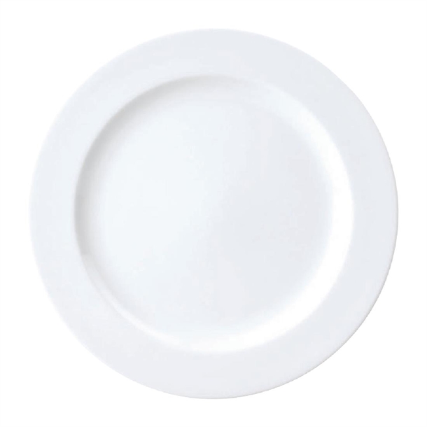 Royal Porcelain Chelsea Rim Shape Round Plates 280mm (12 Pack)
