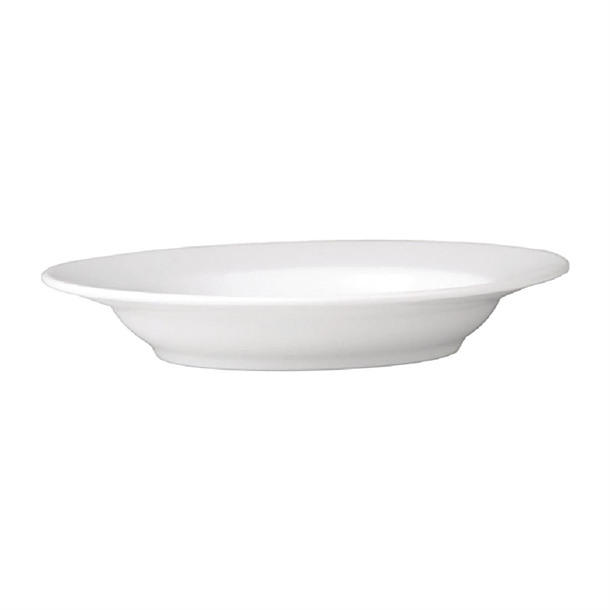 Royal Porcelain Chelsea Rim Shape Pasta / Soup Bowls 235mm (Pack of 24)