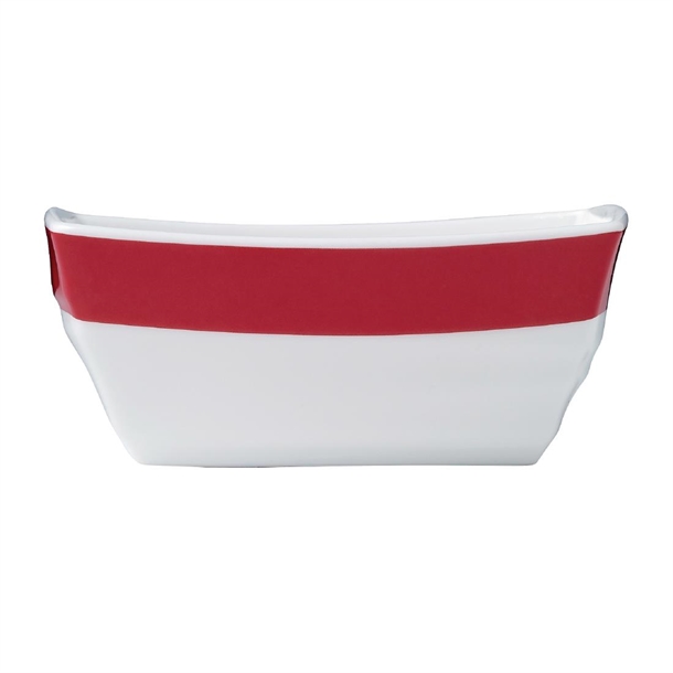 Royal Porcelain Maxadura Resonate Red Band Sugar Pack Holder (12 Pack)