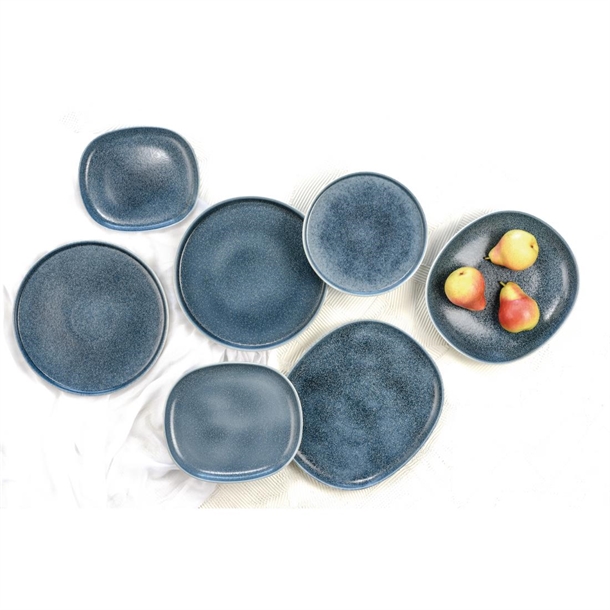 Sango Ora Forio Round High Stackable Plates 200mm (4 Pack)