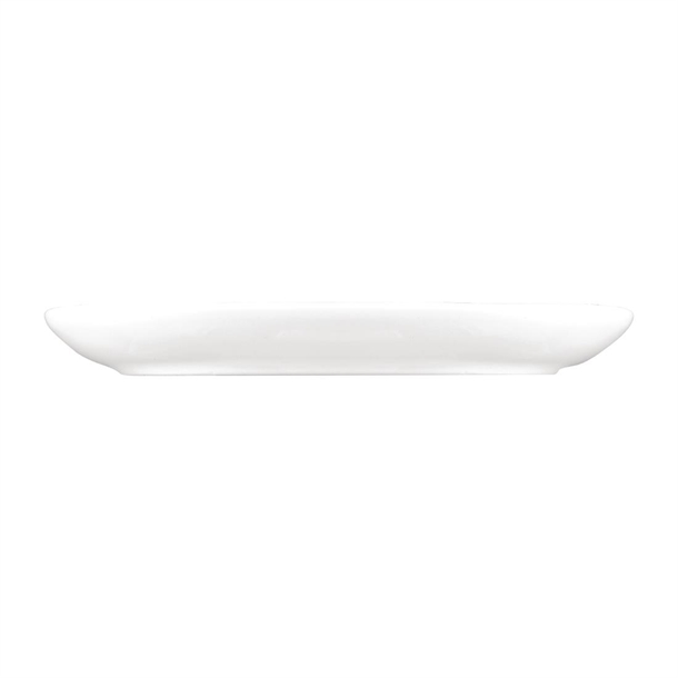 Sango Ora Oval Coupe Plates White 170x150mm (6 Pack)