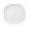 Sango Ora Oval Couple Plates White 200x175mm (6 Pack)