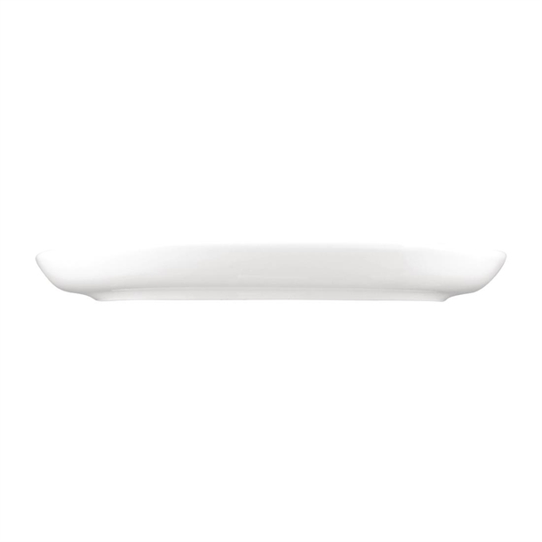 Sango Ora Oval Couple Plates White 200x175mm (6 Pack)