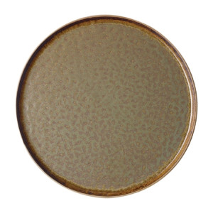 Tablekraft Soho Round Platters Burnt Sienna 330mm (2 Pack)