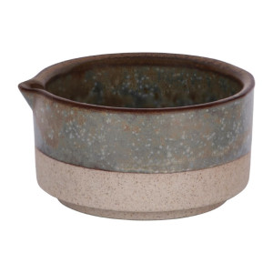 Tablekraft Soho Jug with No Handle Burnt Sienna 80ml - 76x70x30mm 80ml (12 Pack)