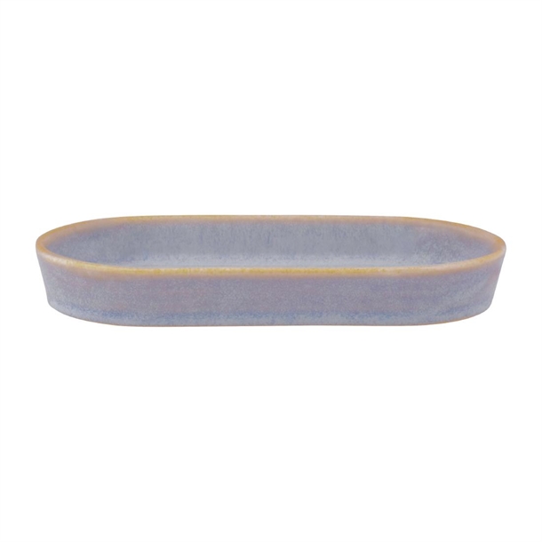 Tablekraft Urban Loft Oval Platters Azure Blue 180mm (4 Pack)