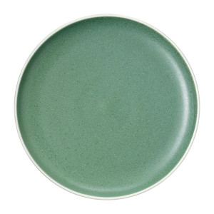 Tablekraft Urban Round Coupe Plates Green 265mm (4 Pack)