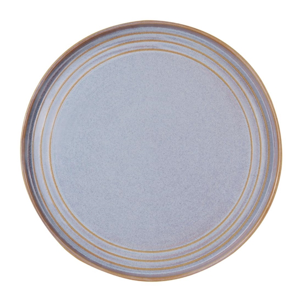Tablekraft Urban Loft Round Platters Azure Blue 310mm (2 Pack)
