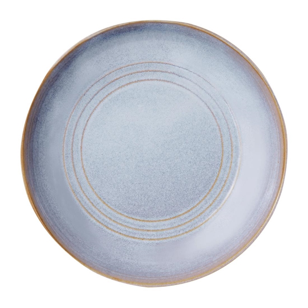 Tablekraft Urban Loft Round Serving Bowls Azure Blue 270mm (8 Pack)