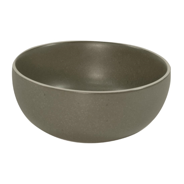 Tablekraft Urban Round Deep Bowls Dark Grey 150mm (4 Pack)