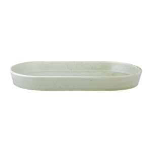 Tablekraft Urban Loft Oval Platters Pistachio 240mm (4 Pack)