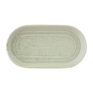 Tablekraft Urban Loft Oval Platters Pistachio 180mm (4 Pack)
