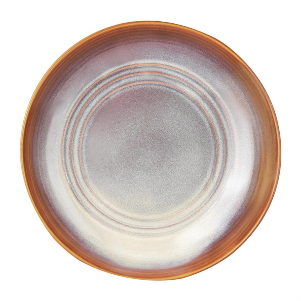 Tablekraft Urban Loft Round Serving Bowls Auburn 270mm (8 Pack)