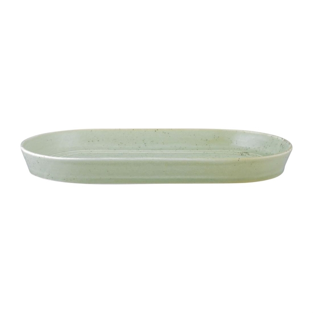 Tablekraft Urban Loft Oval Platters Pistachio 305mm (3 Pack)