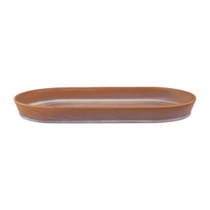 Tablekraft Urban Loft Oval Platters Auburn 305mm (3 Pack)
