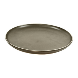 Tablekraft Urban Round Coupe Plates Dark Grey 265mm (4 Pack)