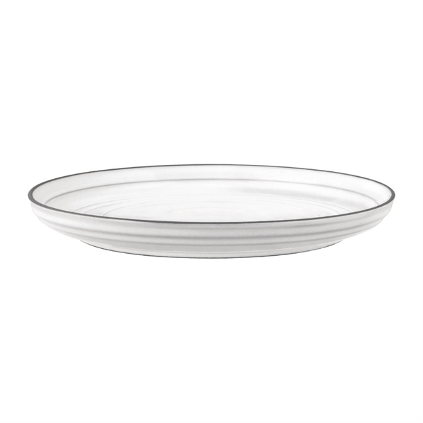 Tablekraft Linea Round Coupe Plates White 170mm (6 Pack)