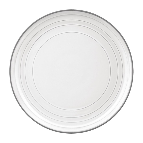 Tablekraft Linea Round Coupe Plates White 220mm (6 Pack)