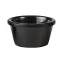 Coucou Melamine Ramekin Smooth Black - 60ml