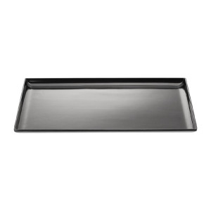 Coucou Melamine Rectangular Platter Black - 350x240mm